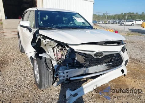 2020 Toyota Highlander L from USA, damaged, VIN 5TDCZRAH7LS512092